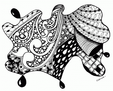 17 Pics of Zentangle Cross Coloring Pages - Free Printable Cross ...