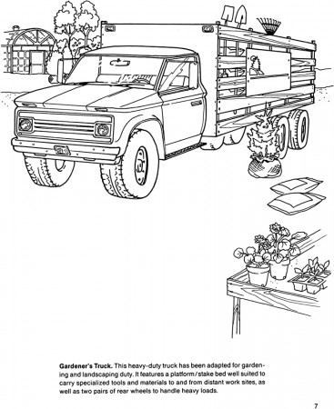 Trucks Coloring Book (Dover Planes Trains Automobiles Coloring): Steven  James Petruccio: 9780486284477: Amazon.com: Books