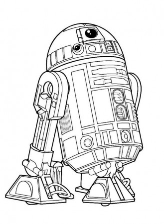 Star Wars Droid R2-D2 Coloring Pages - Get Coloring Pages