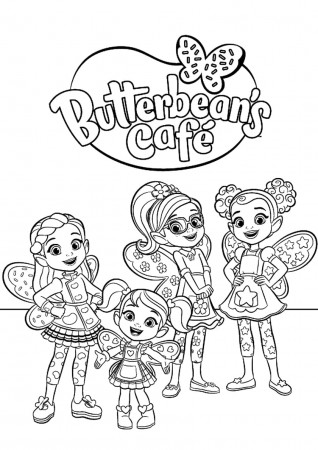 Butterbean's Cafe Coloring Pages - Best coloring pages