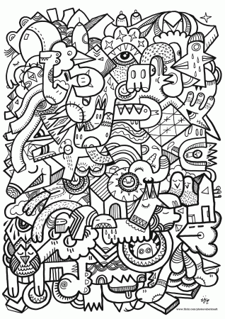 Drawing Anti-stress #126772 (Relaxation) – Printable coloring pages