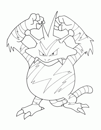 Pokemon Coloring Pages - Coloringpages1001.com