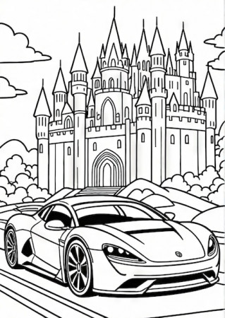 Coloring Pages Racing Cars ...