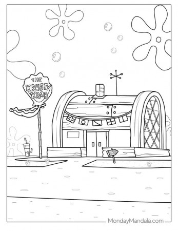 40 SpongeBob Coloring Pages (Free PDF ...