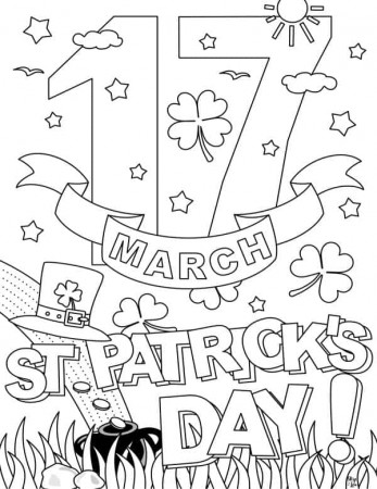 FREE St Patrick's Day Coloring Pages ...