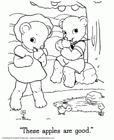 Teddy Bear Coloring Pages | Free ...