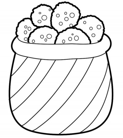 Cookie Jar 1 Coloring Page - Free Printable Coloring Pages for Kids