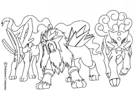 Raikou and electric friends coloring pages - Hellokids.com | Pokemon coloring  pages, Pokemon coloring, Moon coloring pages