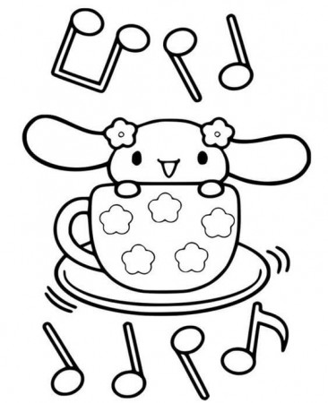 Free & Easy To Print Kawaii Coloring Pages