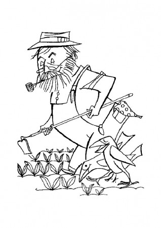 Drawing Farmer #96160 (Jobs) – Printable coloring pages