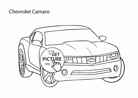 1969 Camaro Coloring Sheets Camaro Ss Coloring Pages. Kids ...
