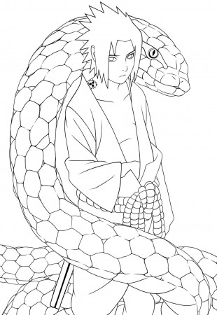 Sasuke Uchiha Coloring Pages Coloring Pages For Kids #bYK ...