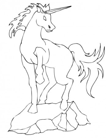 Kids-n-fun.com | 37 coloring pages of Eenhoorn