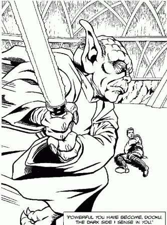 Kids-n-fun.com | 23 coloring pages of Star wars Attack of the Clones