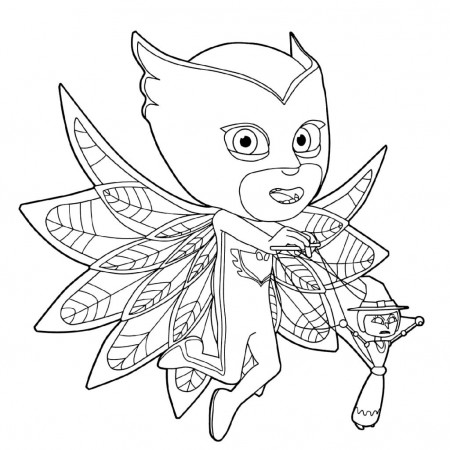 Free and Printable PJ Masks Coloring Pages | 101 Coloring
