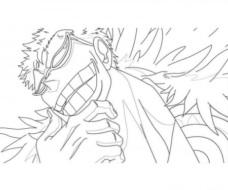 Donquixote Doflamingo 5 Coloring Page - Anime Coloring Pages