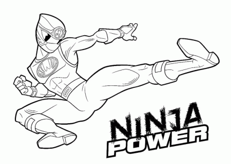 Free Power Rangers drawing to download and color - Power Rangers Kids Coloring  Pages