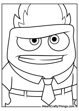 Inside Out Coloring Pages (Updated 2023)