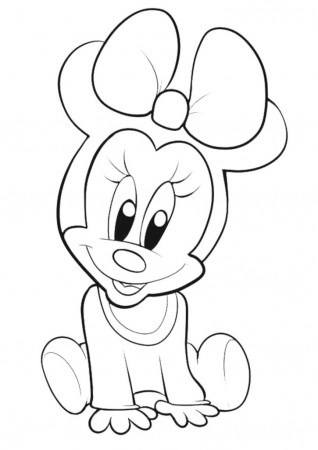 Minnie Mouse Coloring Pages for Kids | WONDER DAY — Coloring pages for  children and adults