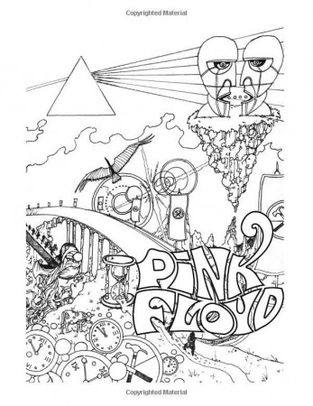 Pink Floyd Coloring Page : r/ColoringSheet
