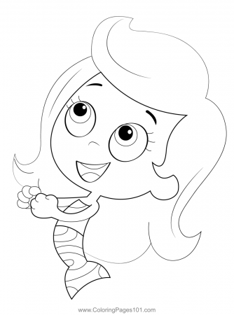 Dancing Molly Coloring Page for Kids ...