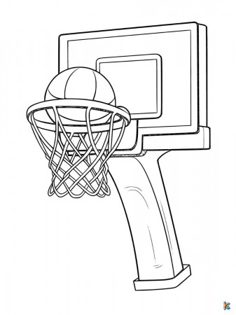 Basketball Coloring Pages – ColoringPagesKC