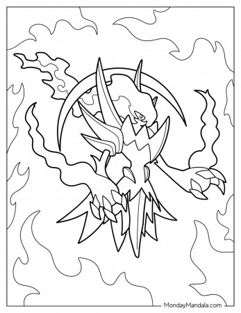 26 Legendary Pokemon Coloring Pages ...