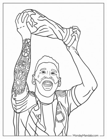 30 Soccer Coloring Pages (Free PDF ...