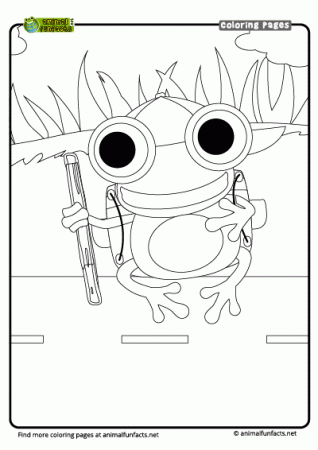 Coloring Page - Toad Migration