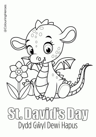 St David's Day Coloring Pages - Coloring Pages For Kids And Adults