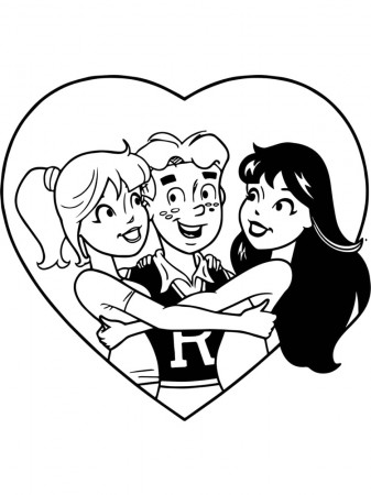 Riverdale coloring pages