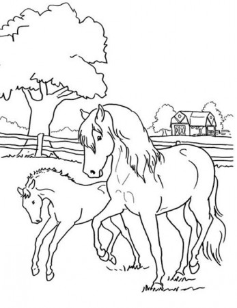 Coloring Pages Page 2 - BreyerHorses.com