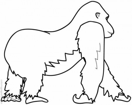 Download Coloring Games Az Coloring Pages Gorilla Coloring Pages ...