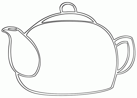 Teapot coloring pages | Coloring pages to download and print