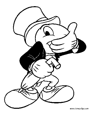 Pinocchio Coloring Pages - Disney Printable Coloring Pages