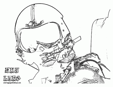 military plaNES Colouring Pages