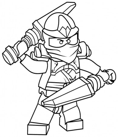 Lego Ninjago Blue Ninja Coloring Pages - High Quality Coloring Pages