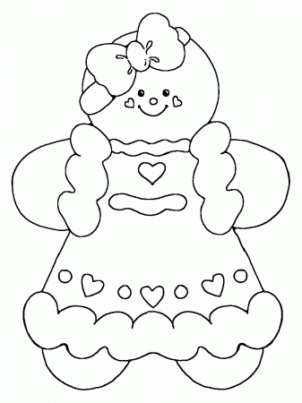 9 Pics of Gingerbread Boy And Girl Coloring Pages - Printable ...