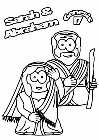 The Story Of Abraham And Sarah Coloring Pages - High Quality ...