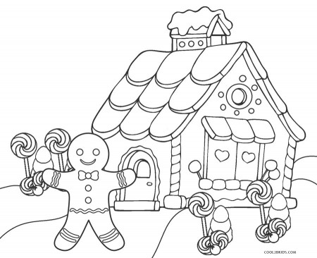 Free Printable House Coloring Pages For Kids