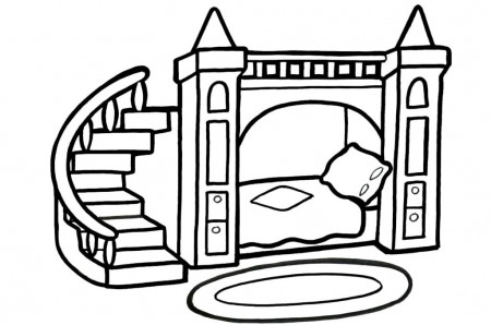 Furniture coloring pages | Wonder-Day
