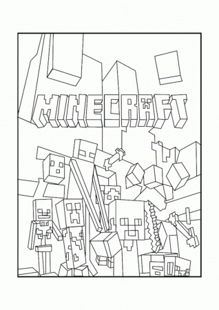 Rehearsal Minecraft Coloring Pages Resume Format Download Pdf ...
