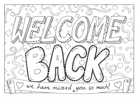 Welcome Back! - Lorna Johnstone Art