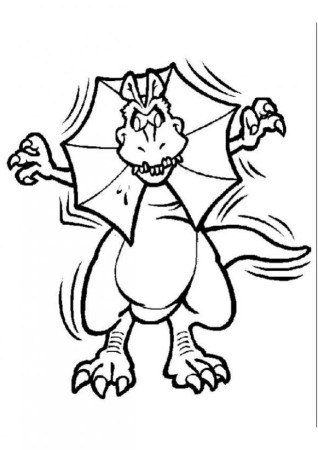 Flying dinosaur coloring pages - Hellokids.com