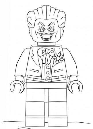Coloring Pages : Joker Coloring Pages Lego Inspirational The ...
