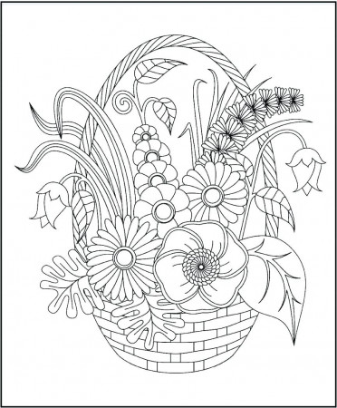 coloring ~ Flower Connect The Dots Coloring Pages ...