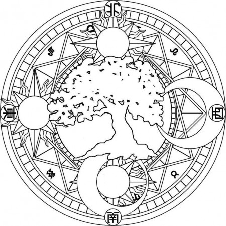 Sun And Moon Coloring Page | Free Coloring Pages on Masivy World