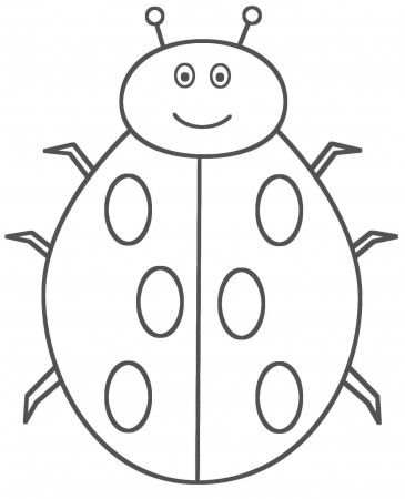 Coloring Pages : Bug Coloring Pages Ladybug Animals Pictures ...