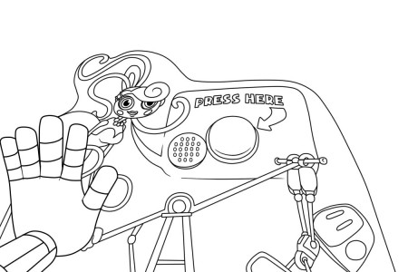 Poppy Playtime Chapter 1 coloring pages ...