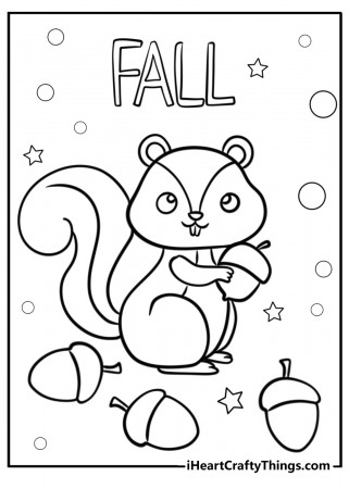 Fall Coloring Pages: 47 Free Printables ...